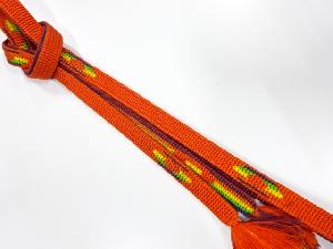 正絹　手組帯締め